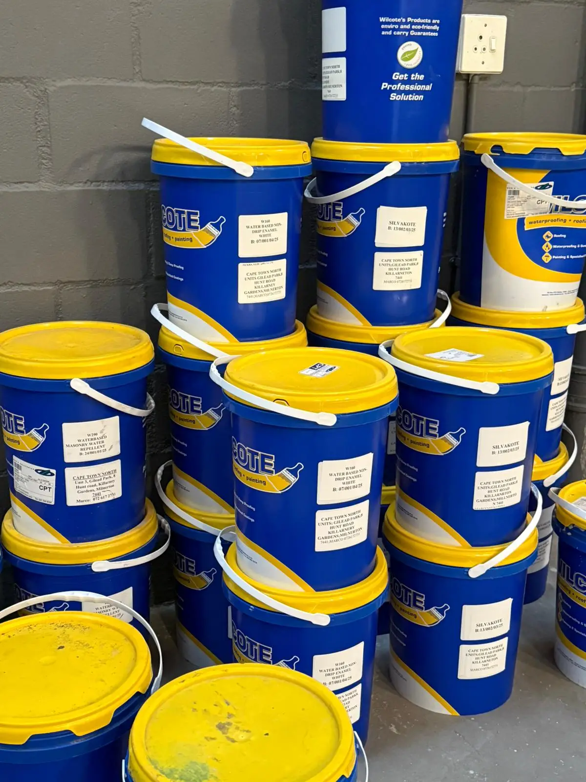 Locally manufactured waterproofing and roofing products by our team in Cape Town